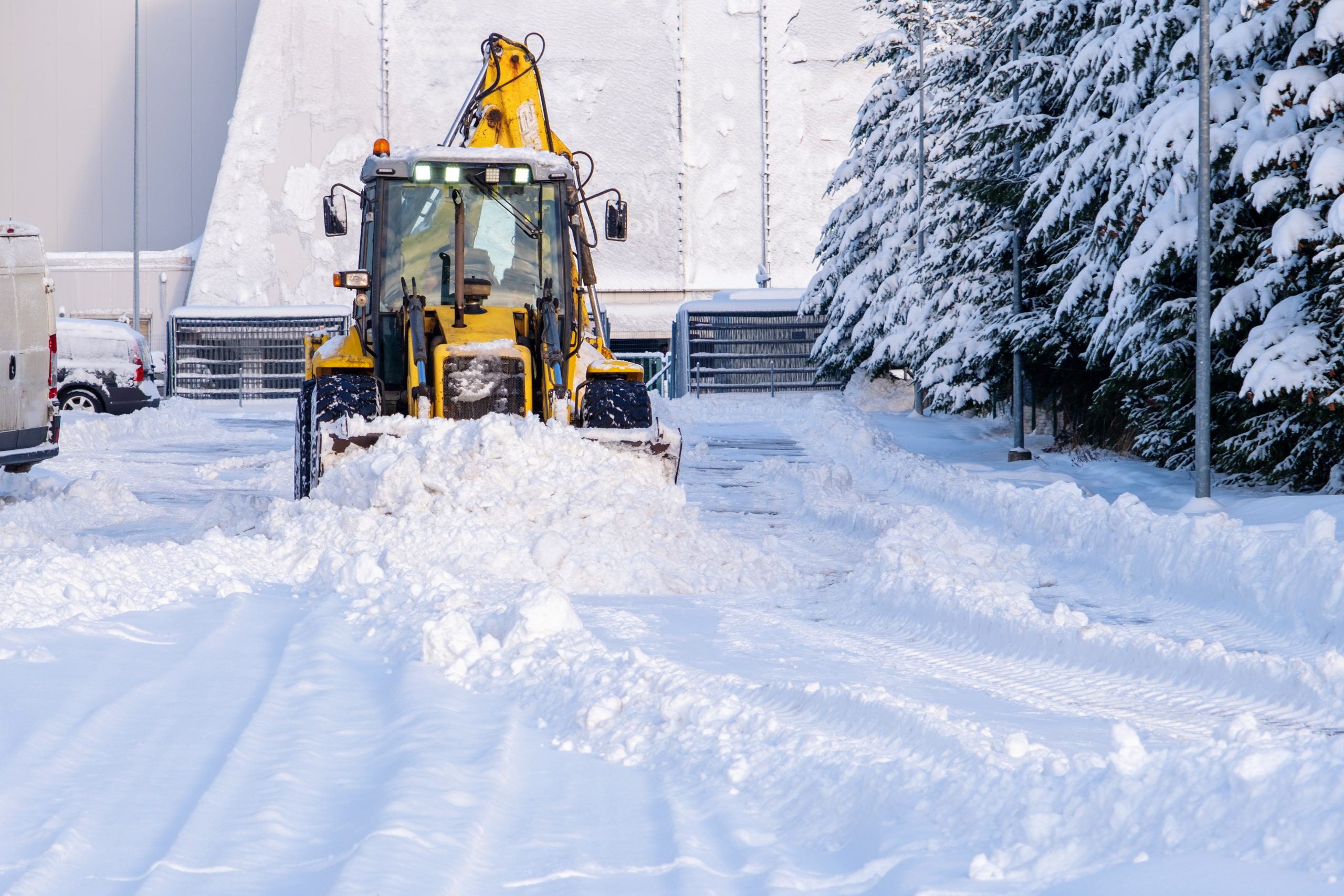 Snow Plowing in Jamaica